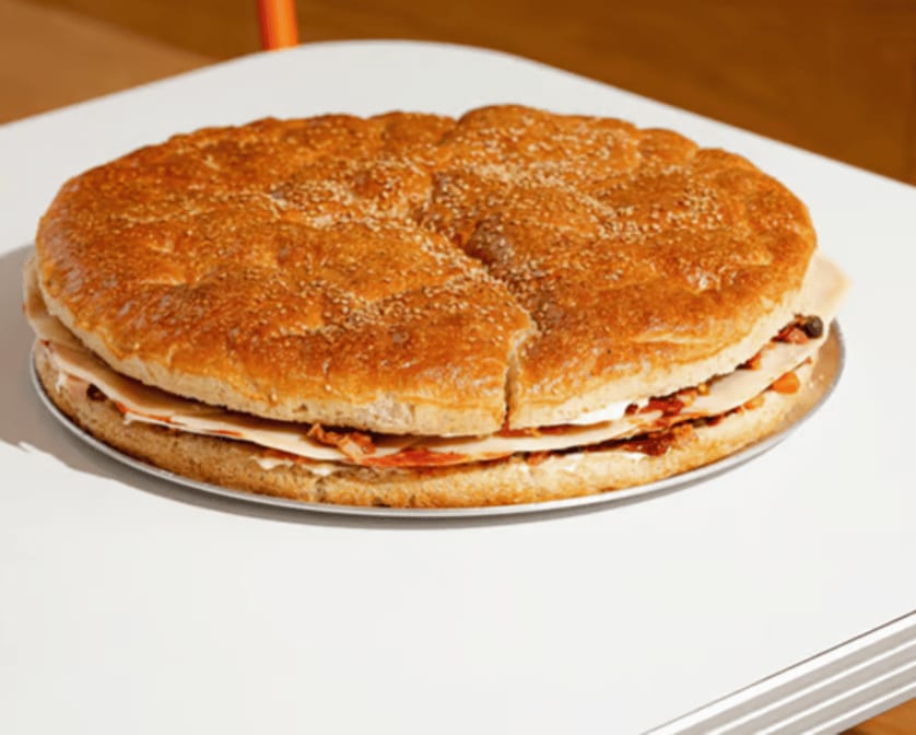 Whole Muffuletta - HALF MEAT HALF MUSHROOM.