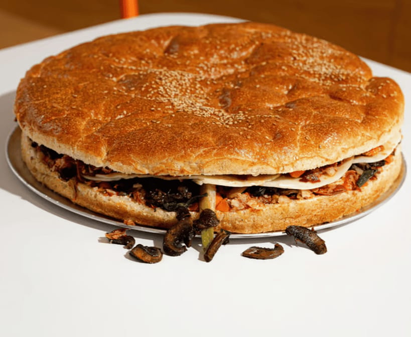 Whole Muffuletta - ROASTED MUSHROOM.